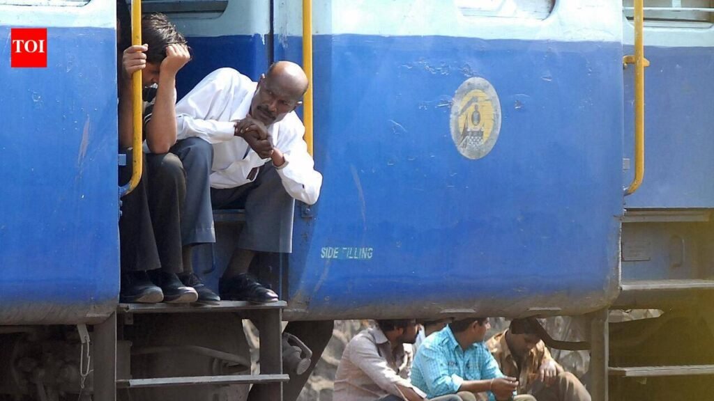 Narrow escape for passengers as Saharsa Intercity Express engine catches fire | Patna News