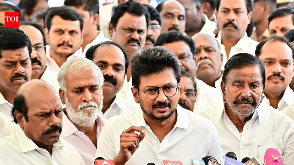 Vijay turned assembly into a shooting spot, flays Udhayanidhi | Chennai News