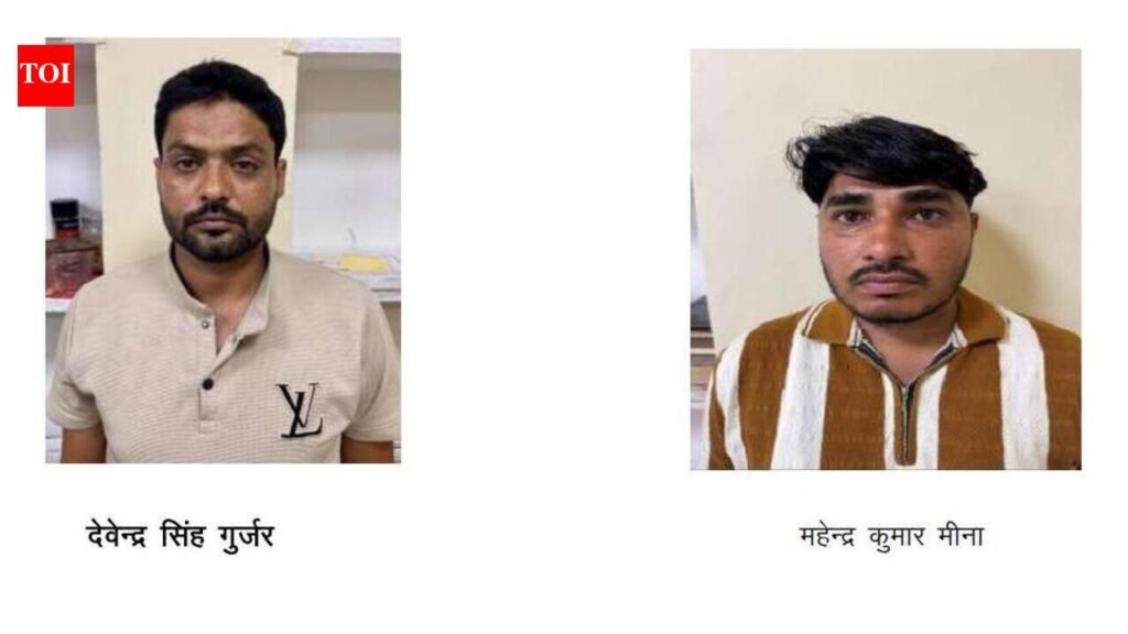 Two candidates arrested in lab assistant recruitment scam | Jaipur News
