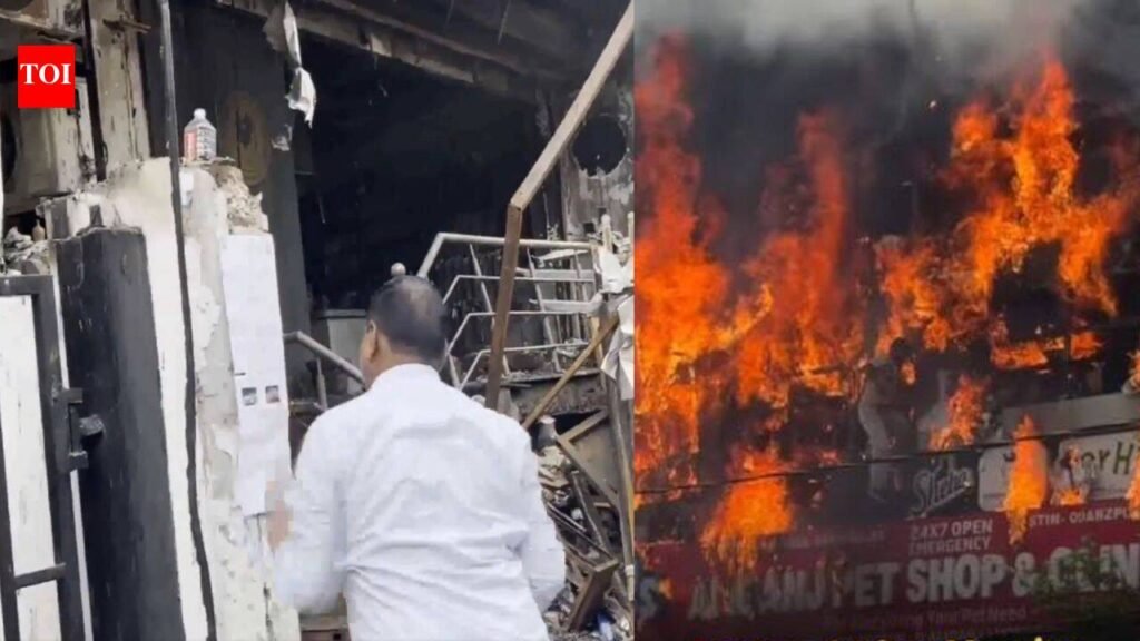 Lucknow fire tragedy: LDA issues demolition notice 10 years after revoking similar order | Lucknow News