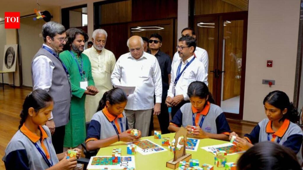 Gujarat chief minister launches Praveshotsav from Vadnagar school | Ahmedabad News