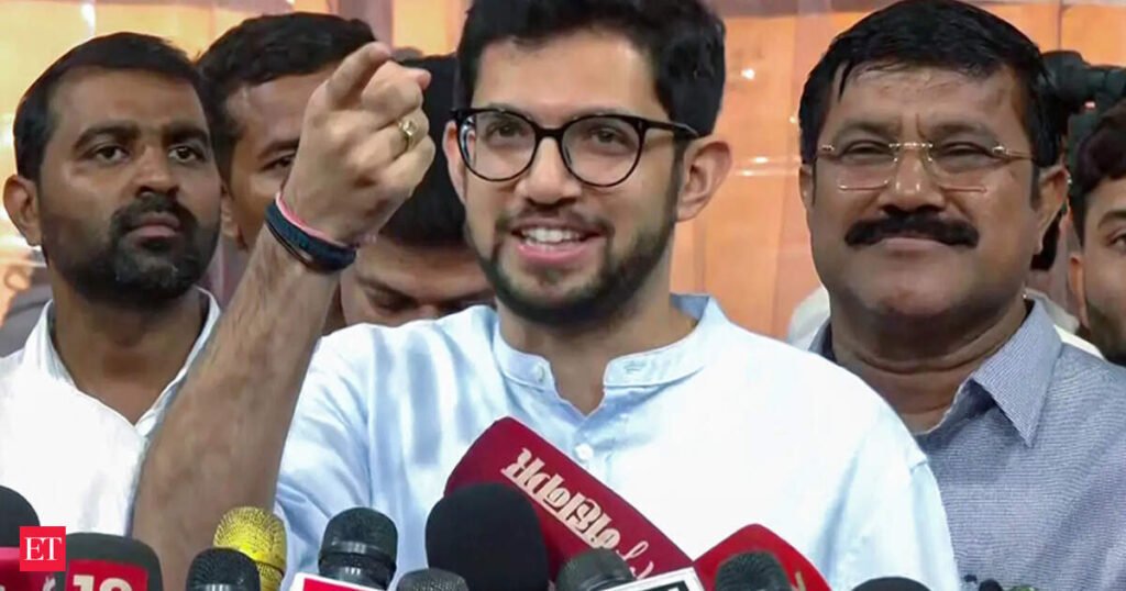 Aaditya Thackeray accuses BJP of “draining” BMC funds as Mumbai faces severe waterlogging due to heavy downpour