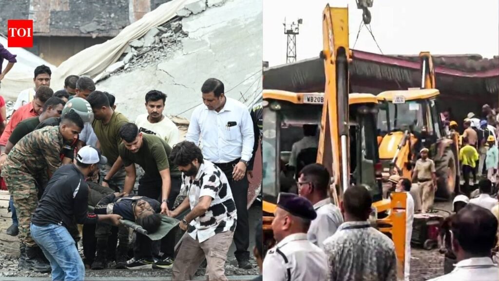 Kolkata godown collapse: Over 20 feared trapped, 11 pulled out injured as rescue teams battle debris; top developments | Kolkata News