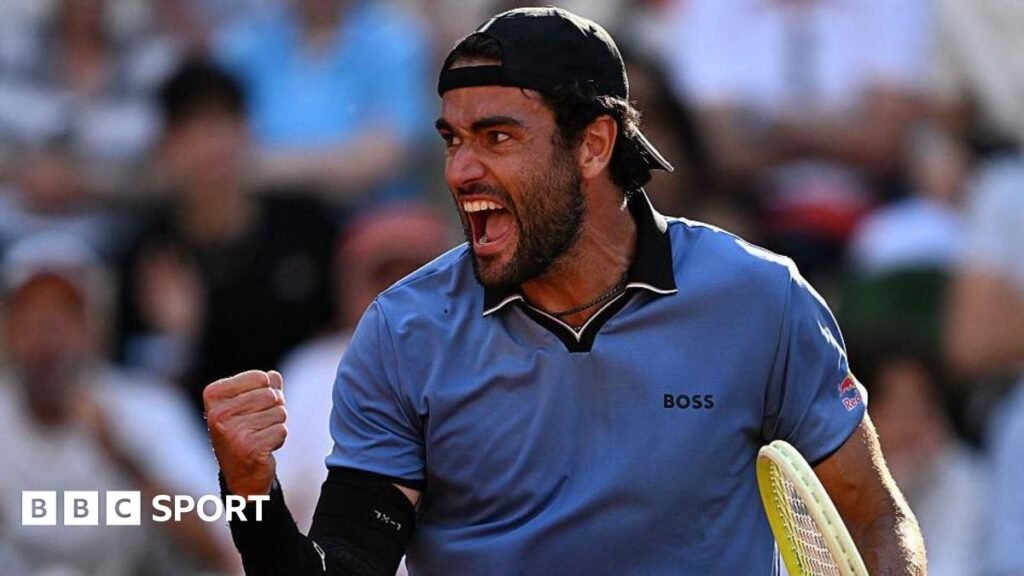French Open 2026 results: Matteo Berrettini and Felix Auger-Aliassime into quarter-finals