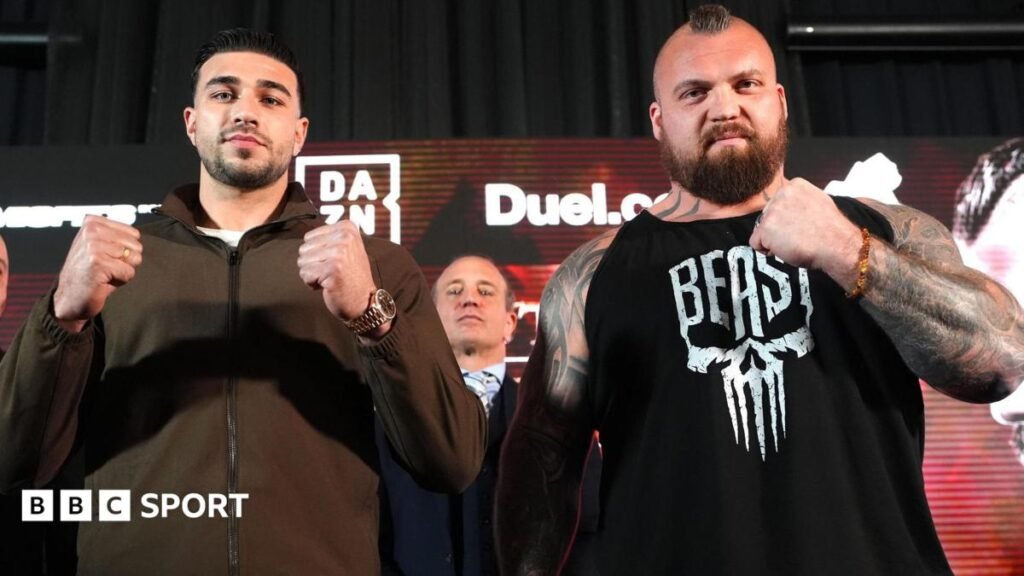 Tommy Fury vs Eddie Hall: Heavyweight bout to be an exhibition contest