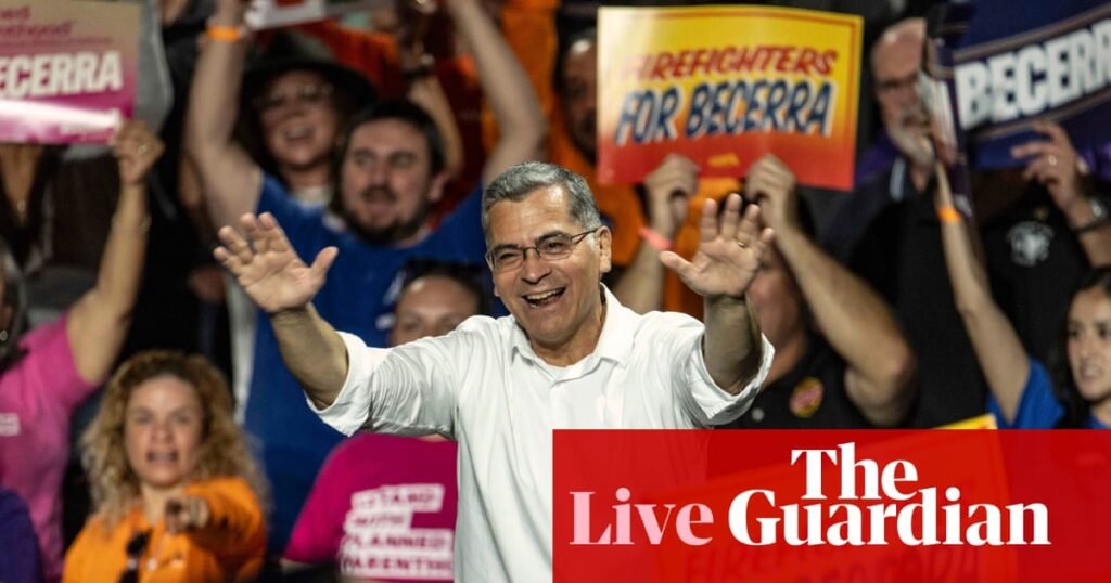 Californians head to the polls as governor primary goes down to the wire – US politics live | US news