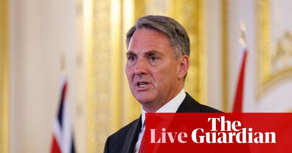 Australia news live: Richard Marles left adrift as UK counterpart quits hours before scheduled visit to naval yard | Australia news