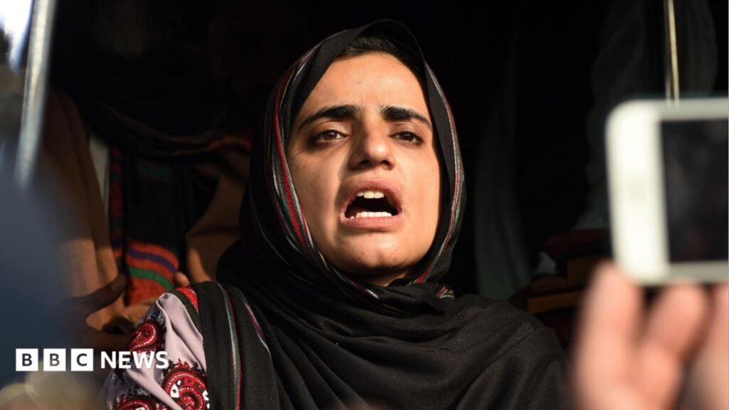 Pakistan activist Mahrang Baloch given life sentence over soldier’s killing at rally