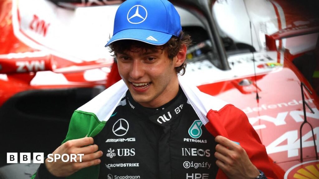 Monaco Grand Prix result: Kimi Antonelli wins chaotic race from Lewis Hamilton