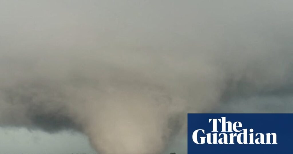 Tornadoes rip through central US while extreme heat and humidity creep into the north-east | Tornadoes