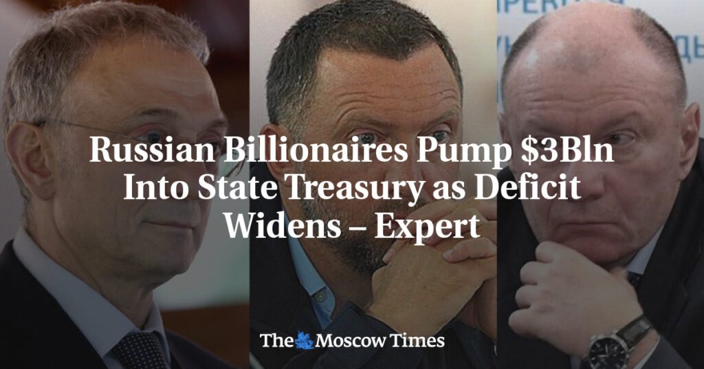 Russian Billionaires Donate $3Bln to State Treasury as Deficit Widens – Expert