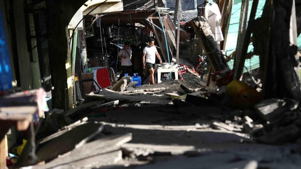 Outdoor hospitals, shaken communities as Philippine quake toll hits 41