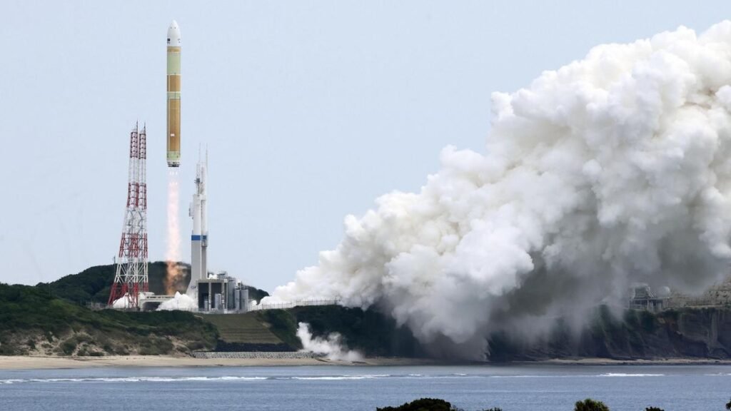 Japan flagship rocket lifts off after earlier failure