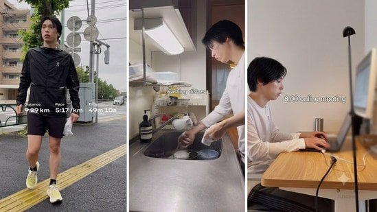 Inside ‘disciplined’ morning routine of a Japanese office worker: 9 km run, skincare, chores before 8 am work meeting