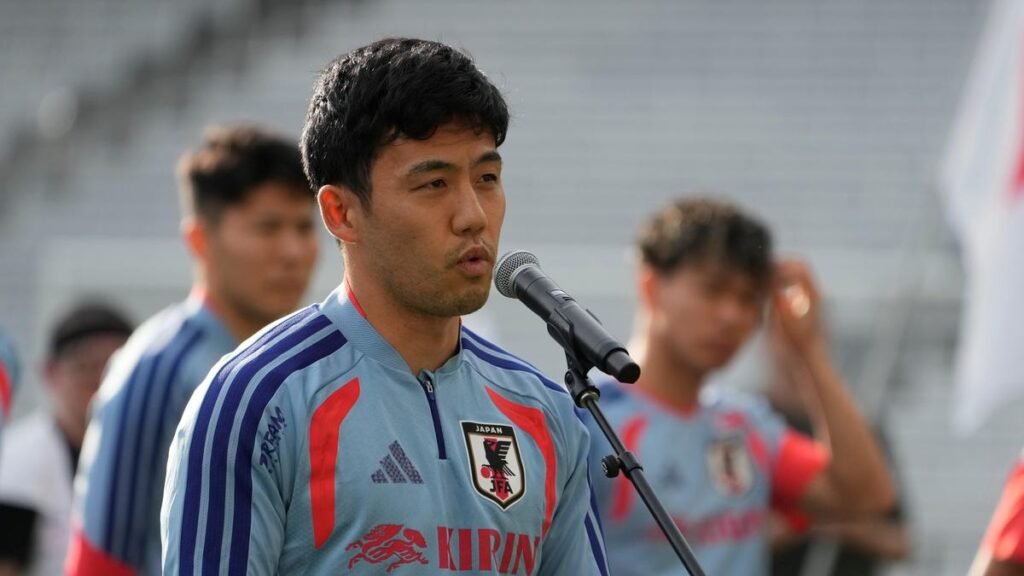 Wataru Endo, Japan’s captain, is out of World Cup and retires from international duty