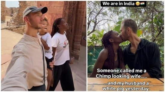 Couple opens up about facing racism during India visit: ‘Someone called me chimp-looking and my husband a white pig’
