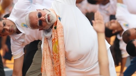 PM Modi leads Yoga Day event in Kolkata, says yoga has connected world to India