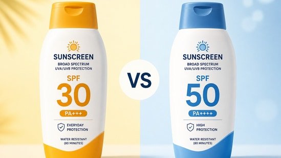 SPF 30 vs SPF 50: Does higher SPF really matter to protect your skin from harmful UV rays?
