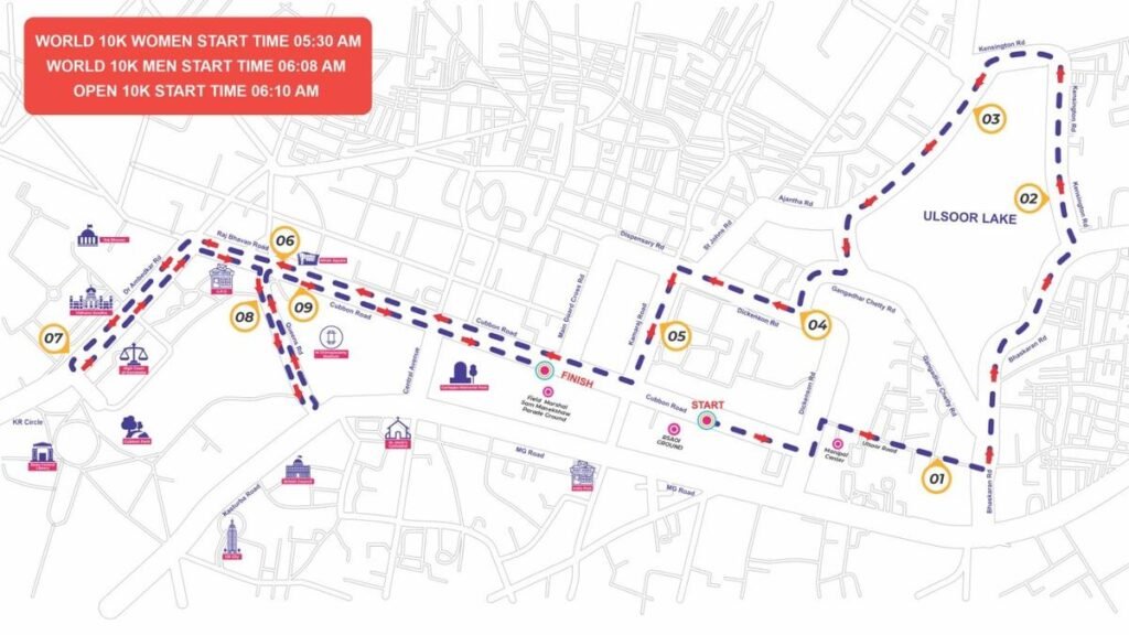 Route tweak might see faster times at TCS W10K 2026