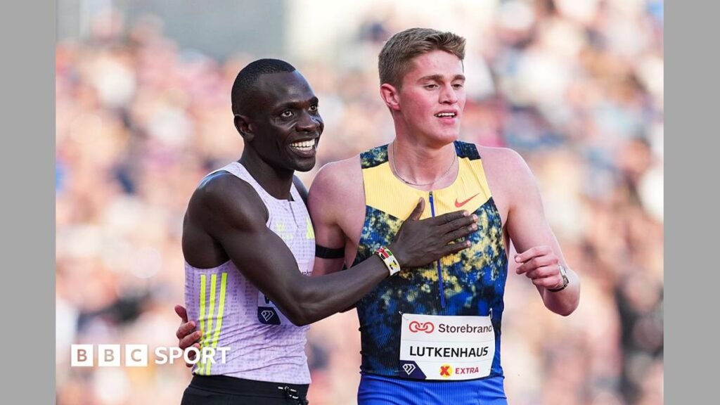 Diamond League Oslo: Cooper Lutkenhaus stuns Olympic champion as fellow teenager Gout Gout struggles
