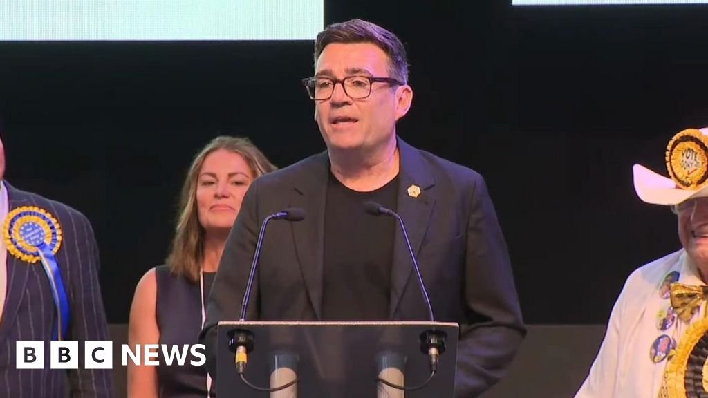 Burnham says ‘this is a final chance to change’ in his victory speech