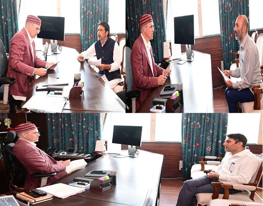 CM Omar Meets Legislators, Reviews Constituency Issues