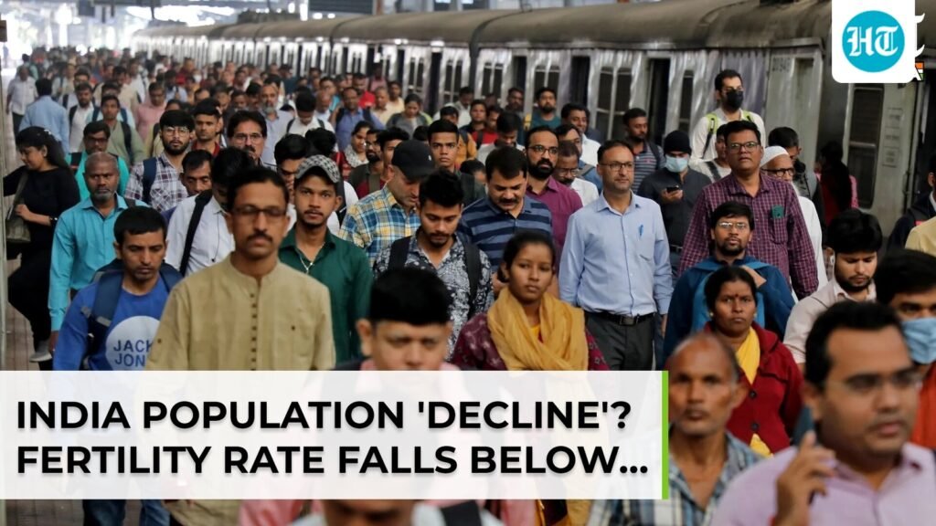 India population ‘decline’? Fertility rate falls below level needed to maintain stable…: Govt report