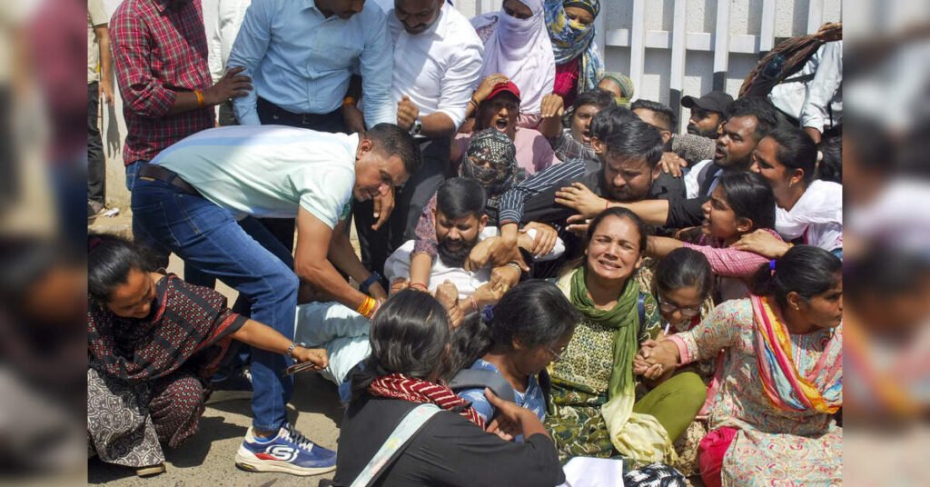 Statewide protests against mandatory TET requirement for teachers, ETEducation
