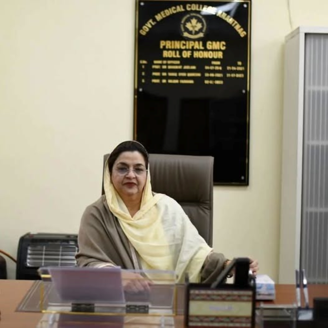 Prof Rukhsana Najeeb Gets Additional Charge in Health Department
