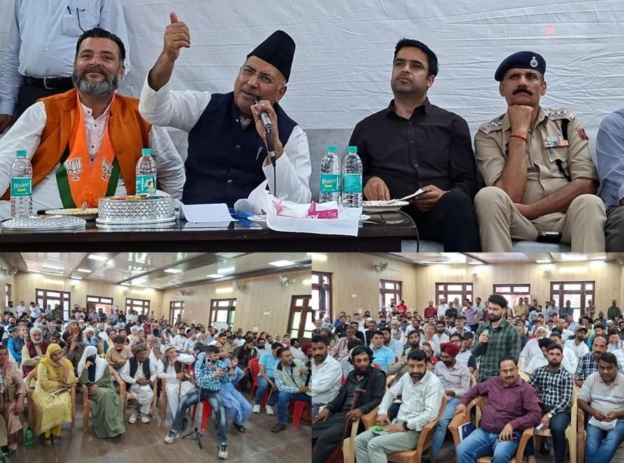 MP Khatana Reviews Developmental Issues In Ramban