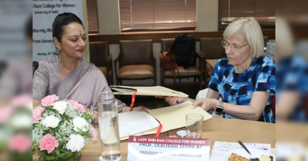 Lady Shri Ram College Partners with University of Queensland in Groundbreaking MoU, ETEducation