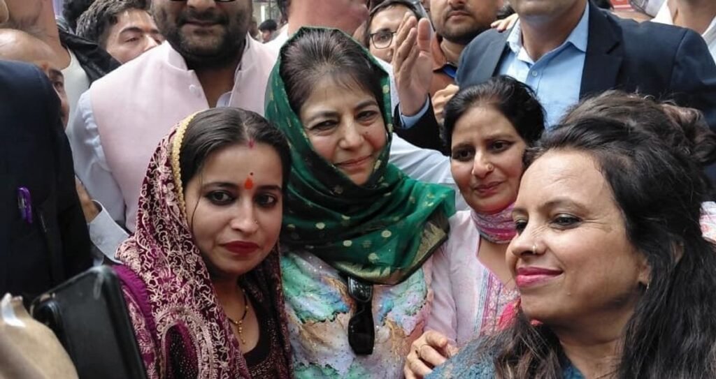 Mehbooba Mufti calls for Kashmiri Pandits return, warns against using community as ‘weapons’