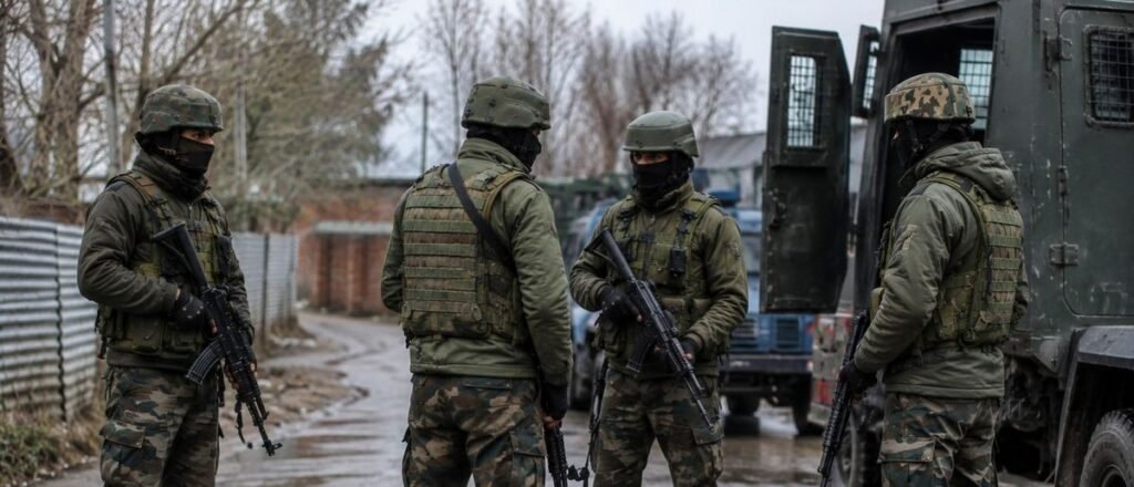 Security Forces Detain Three in South Kashmir’s Shopian, Recover Explosives