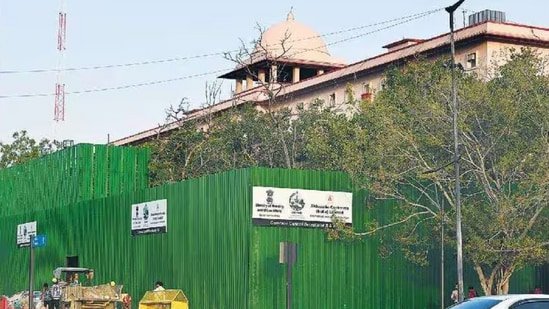 Udyog Bhawan’s demolition begins under Central Vista project