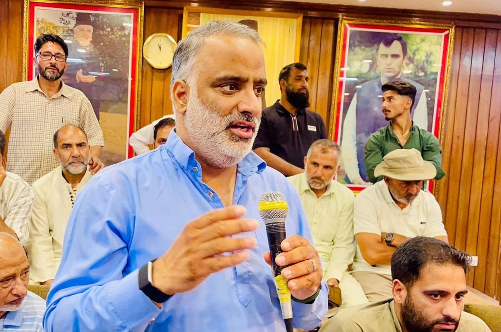 MLA Salman Sagar Calls for United Push to Strengthen JKNC in Hazratbal