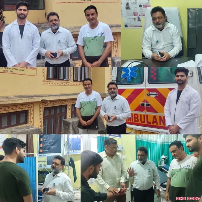 CMO Doda inspects PHC Assar
