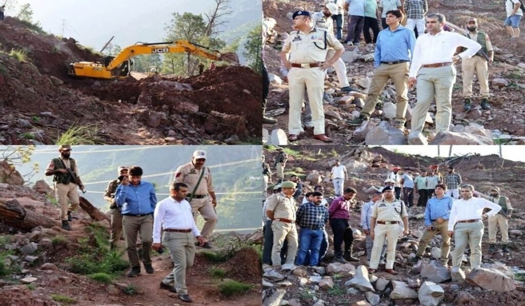 DC Ramban directs for restoration of Ramban-Gool Road