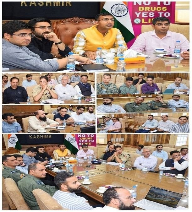 Div Com Kashmir reviews alignment of flyovers, Srinagar Ring Road