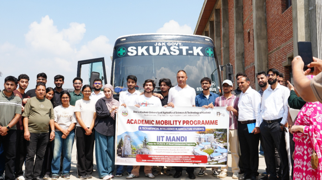 SKUAST-K flags off first batch of BTech AI students to IIT Mandi