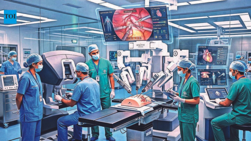 Surgeons turn to robotic-assisted procedures for greater precision in complex operations | Pune News