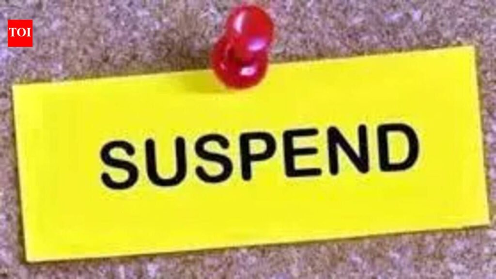 Narnaul official suspended for arriving late at meet | Chandigarh News