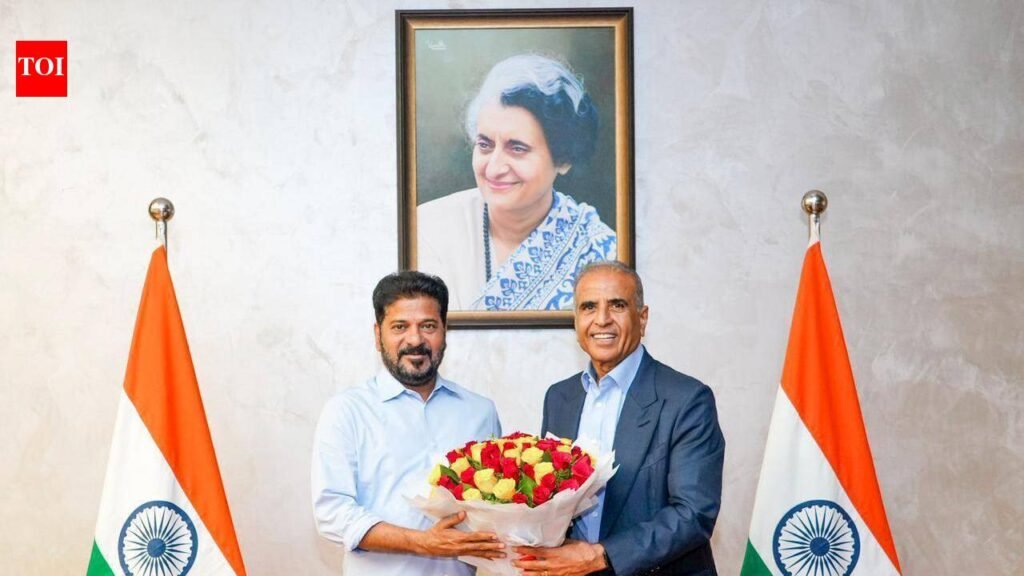 Airtel planning to make Hyderabad its second headquarters, chairman Sunil Mittal tells Telangana CM Revanth Reddy | Hyderabad News