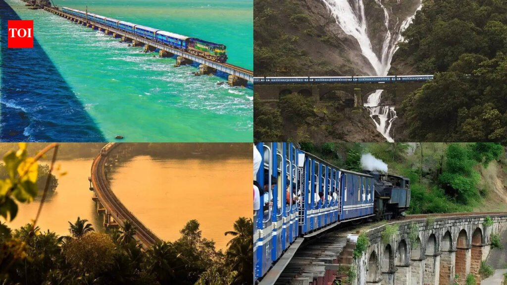8 Most beautiful train journeys in South India you should take at least once