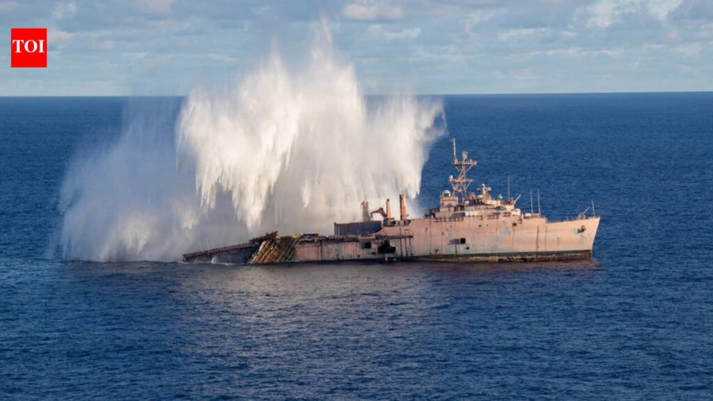 From Vietnam to ocean floor: Why did US Navy sink one of its ships