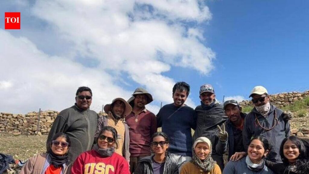 Summer in Himalayas: Students take on hike, cycling, sustainability project | Mangaluru News