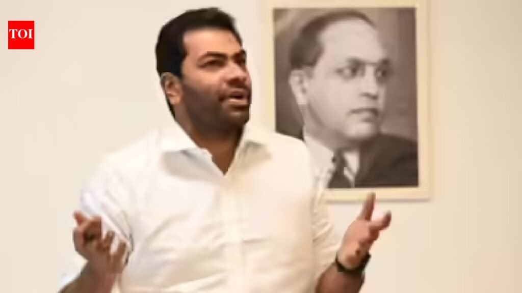 Tamil Nadu PWD minister Aadhav Arjuna accuses previous govts of corruption in contracts, invites complaints | Chennai News
