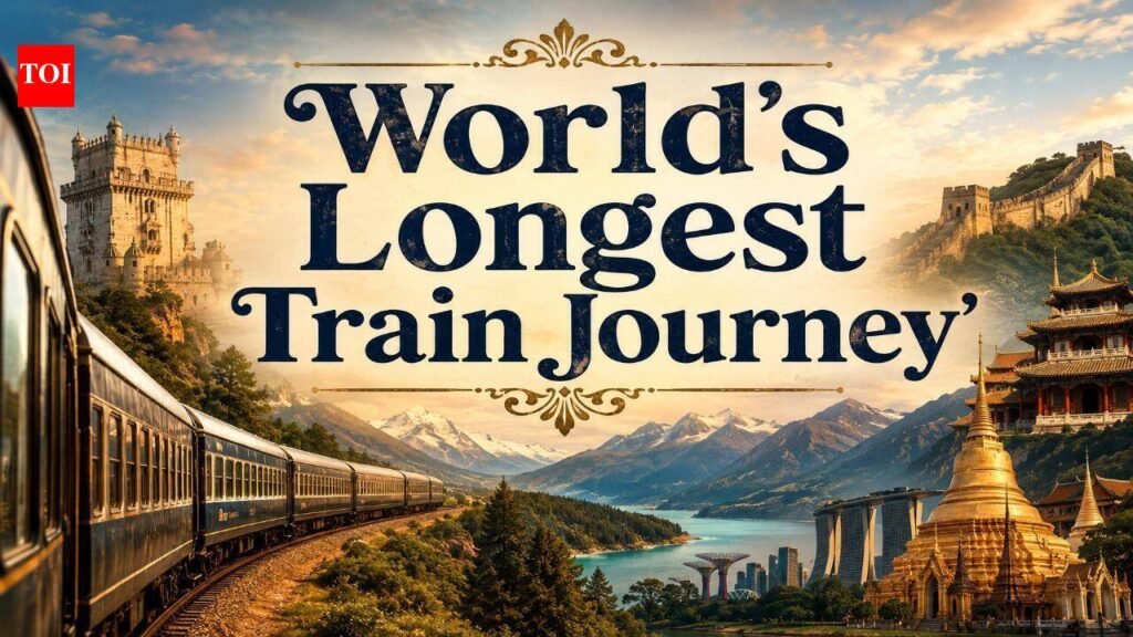 The ‘World’s Longest Train Journey’ takes you across 13 countries in about 21 days on one epic rail adventure |