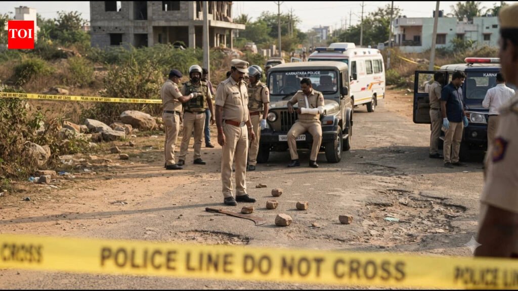 Murder accused opens attack on police in Bengaluru, shot in self-defence | Bengaluru News