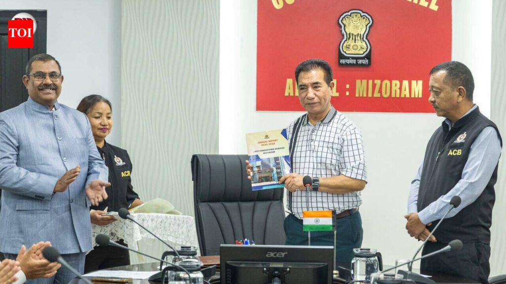 Mizoram CM releases ACB’s first annual report for 2025-26 | Guwahati News