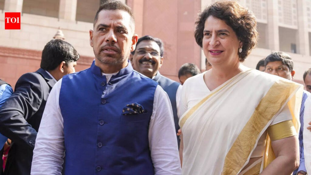 ‘When legal route fails, they intimidate’: BJP links Priyanka Gandhi, Robert Vadra to alleged Uttarakhand land-grab bid | India News